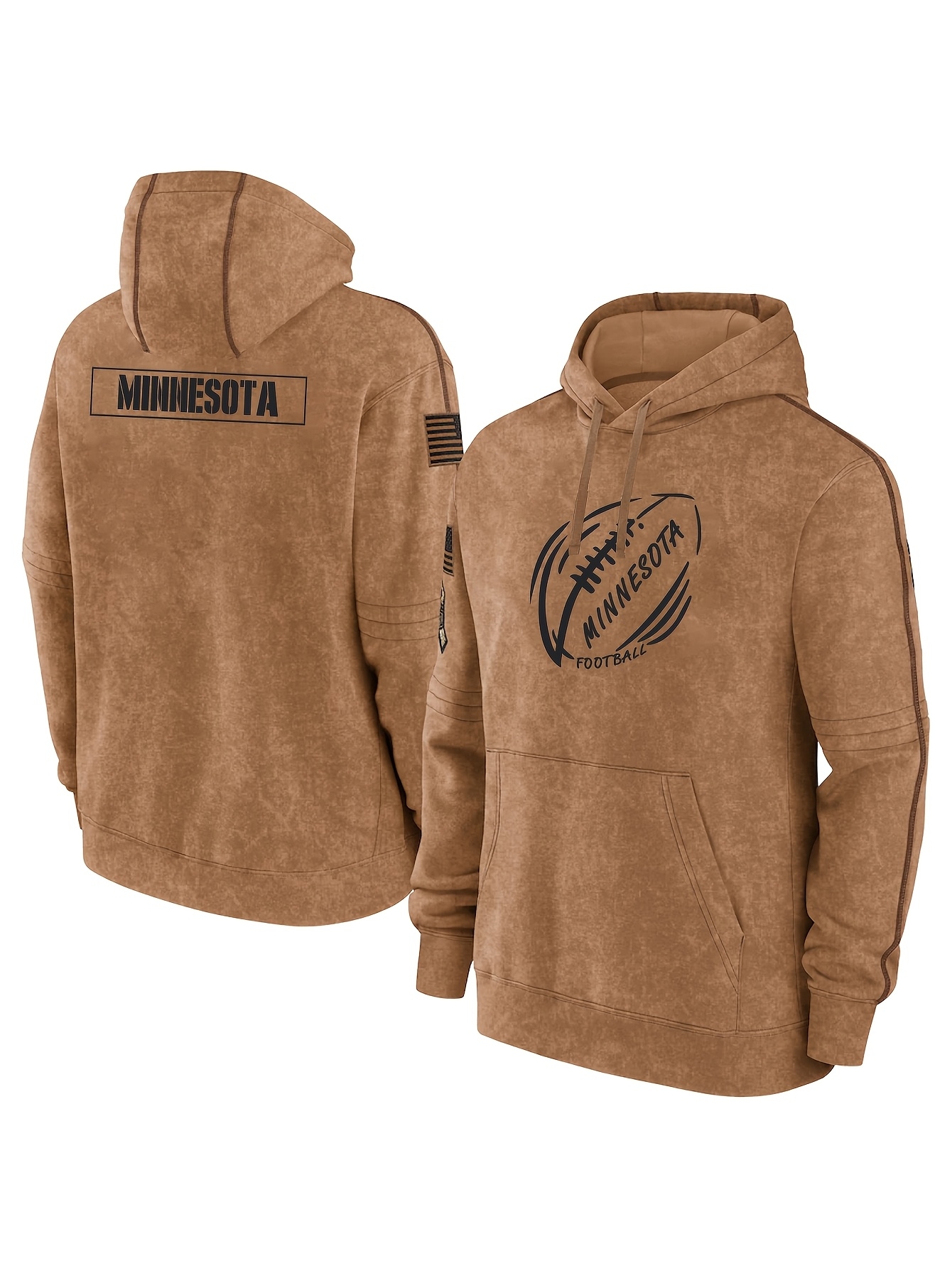 Men 2025 Minnesota Vikings style #3 NFL hoodie